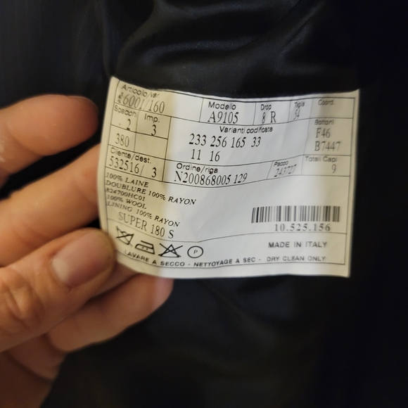 Hermes brand mens suit jacket/sport coat - Picture 7 of 9